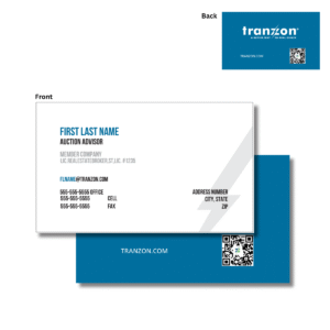 Tranzon Business Card – Clean Slate Edition